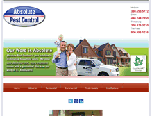 Tablet Screenshot of absolutebugs.com